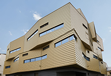 Head Office front entrance and technical building